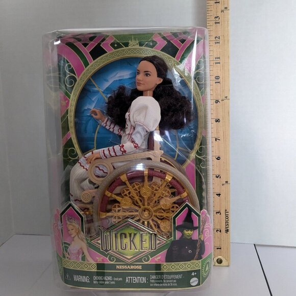 Collectible Mattel Wicked Movie Nessarose Fashion Doll - URL Misprint Error - Picture 16 of 16